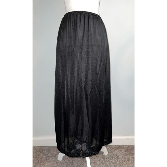 Vintage Midi Floral Hem Slip Skirt Slip one size - Picture 1 of 8